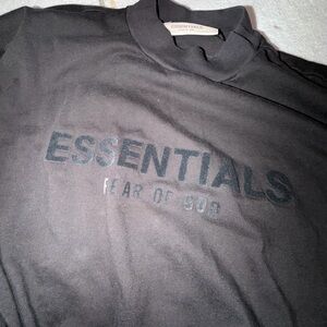 Essentials Charcoal T-Shirt Midi Dress